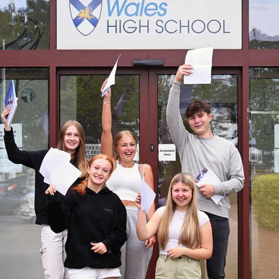 Students Celebrate GCSE Results