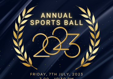 Annual Sports Ball – Friday 7th June