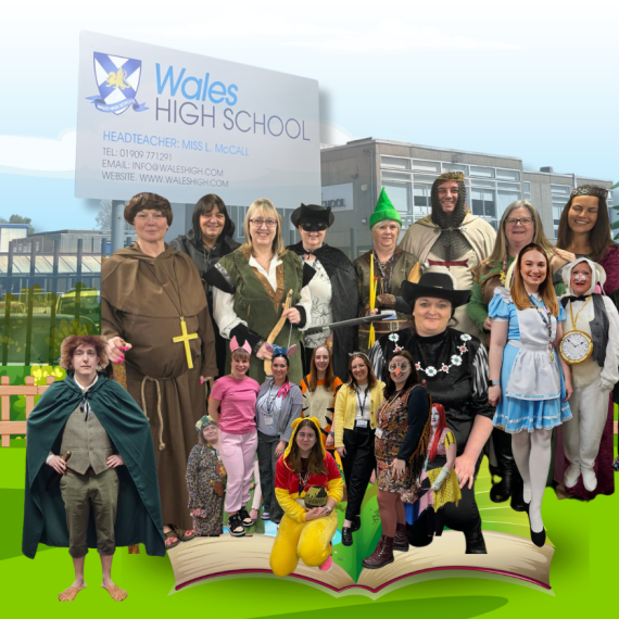 World Book Day and Read for Good Week at Wales High School