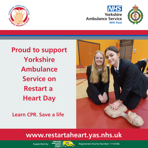 Restart a Heart Day at Wales High School