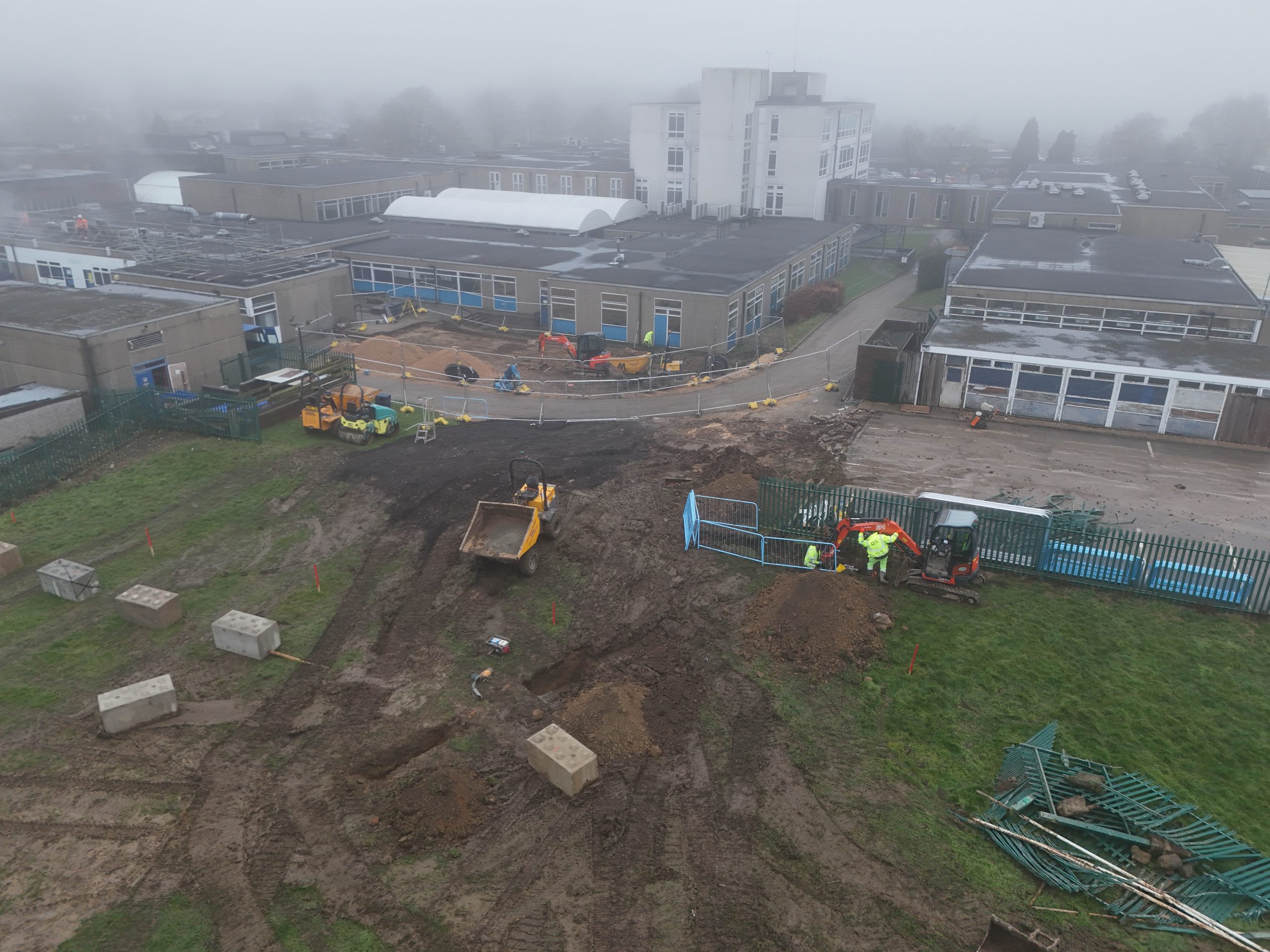 Aerial site photo – 4 February 2026