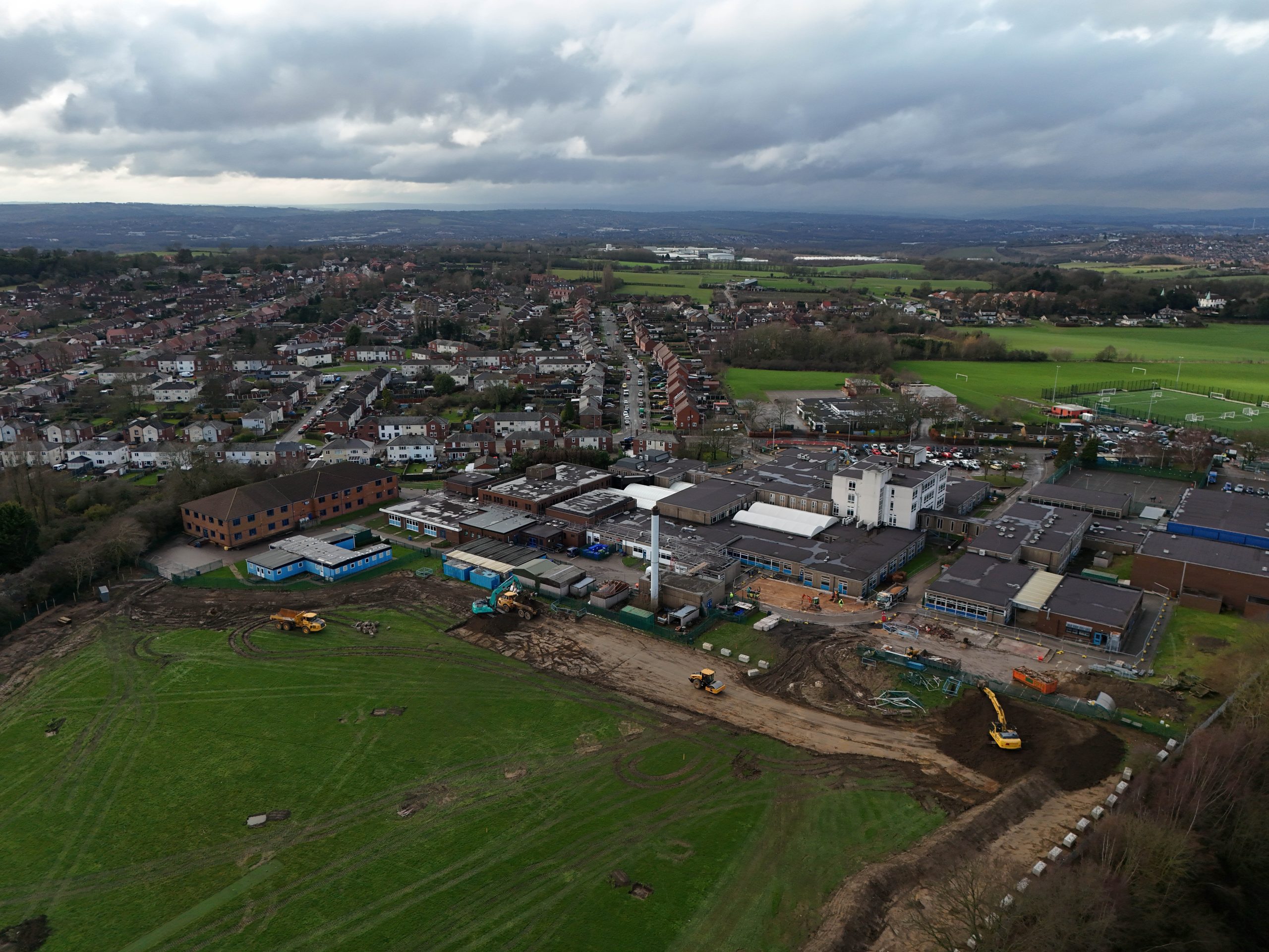 Aerial site photo – 9 February 2026
