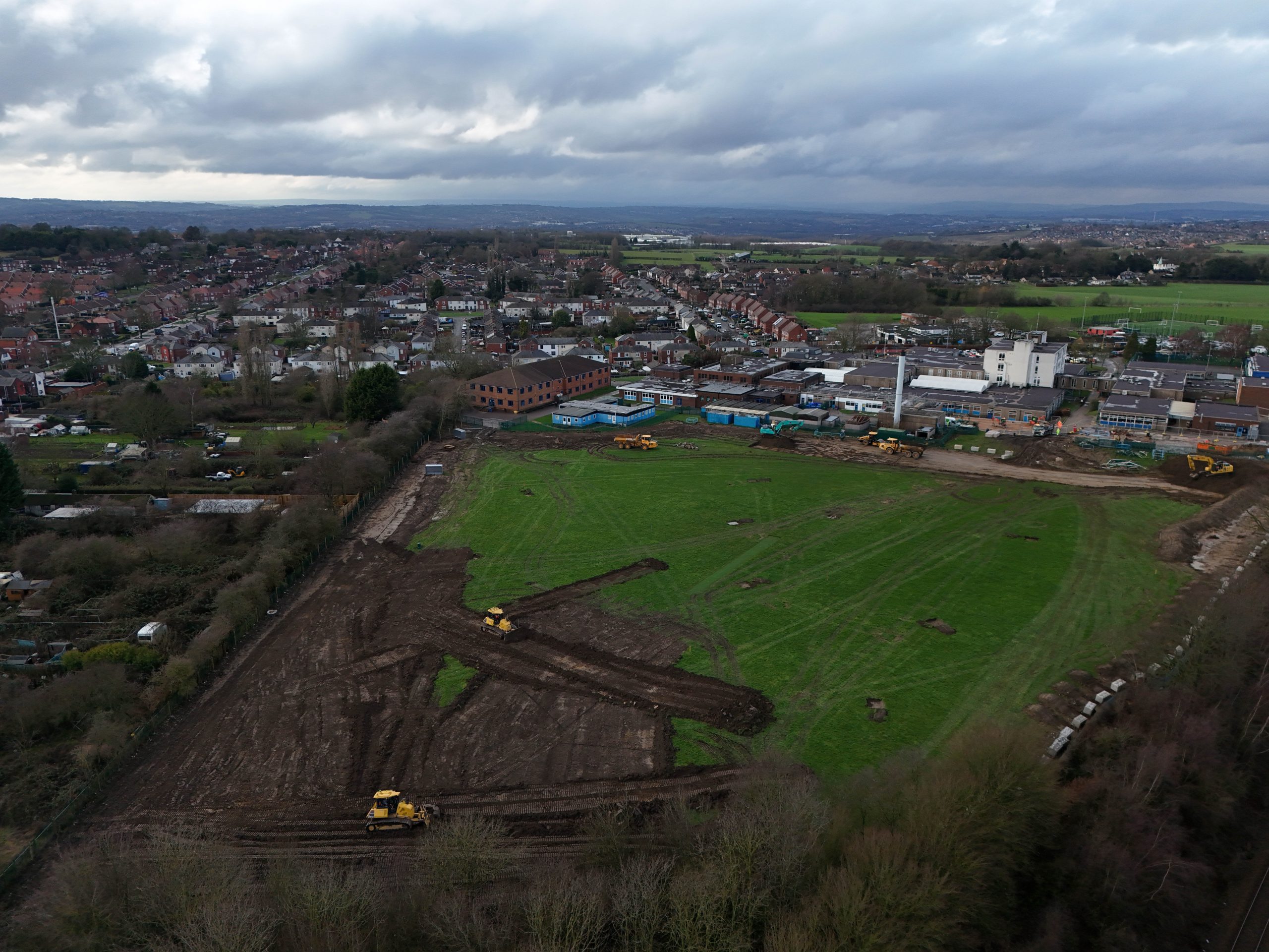 Aerial site photo – 9 February 2026