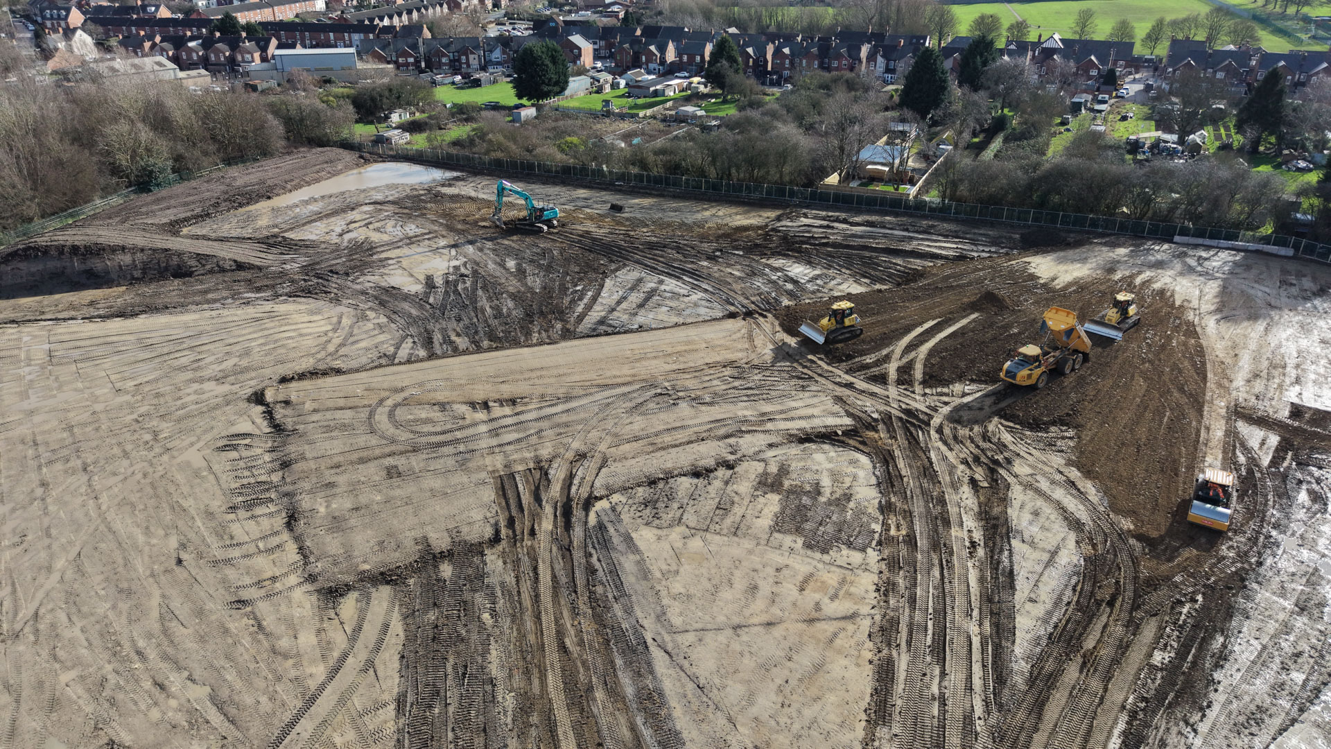 Aerial site photo – 24 February 2026