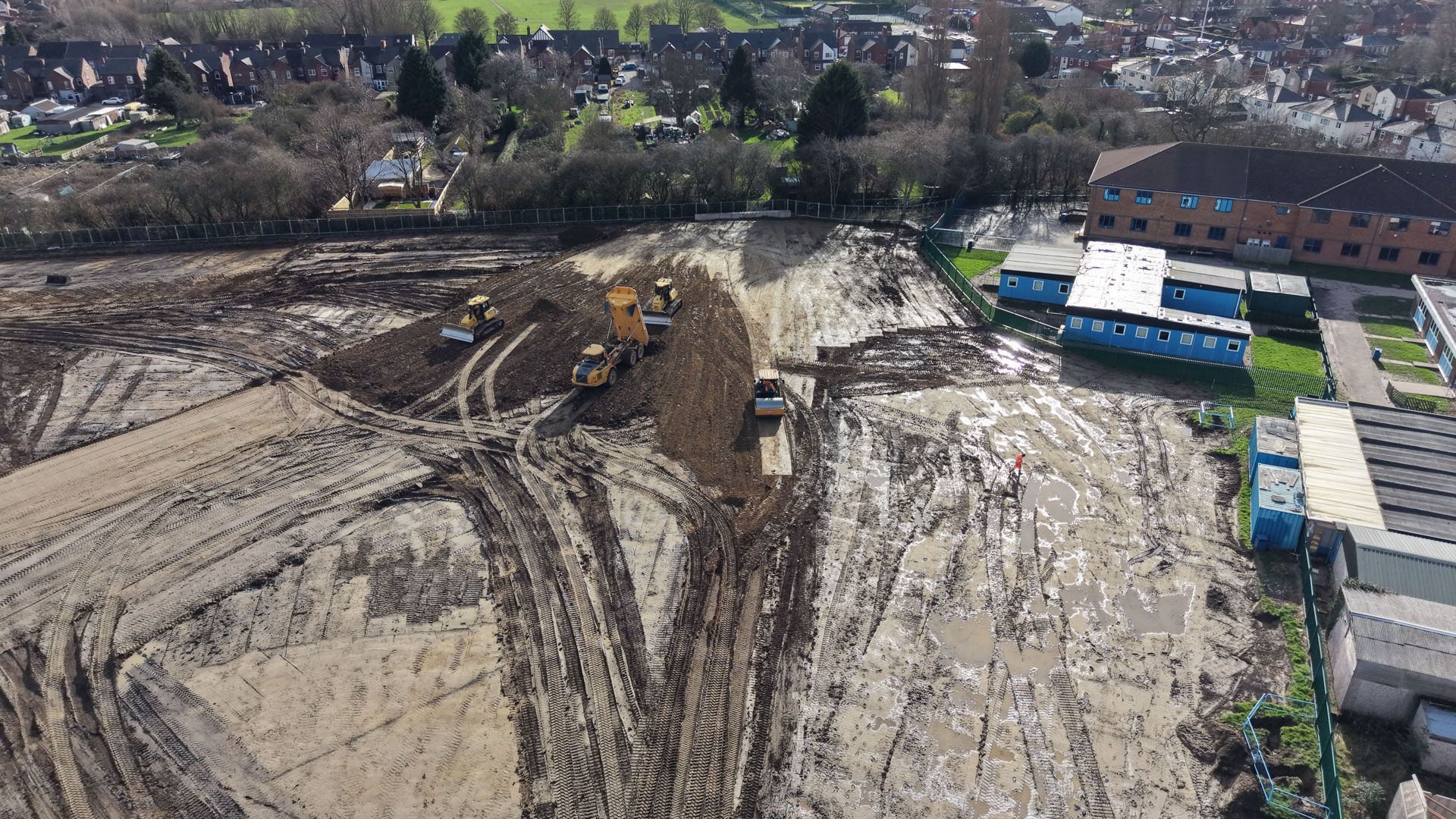 Aerial site photo – 24 February 2026