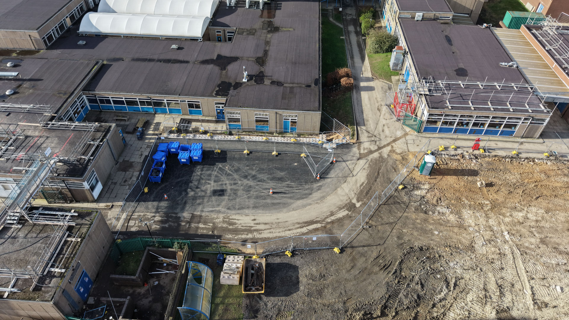 Aerial site photo – 24 February 2026