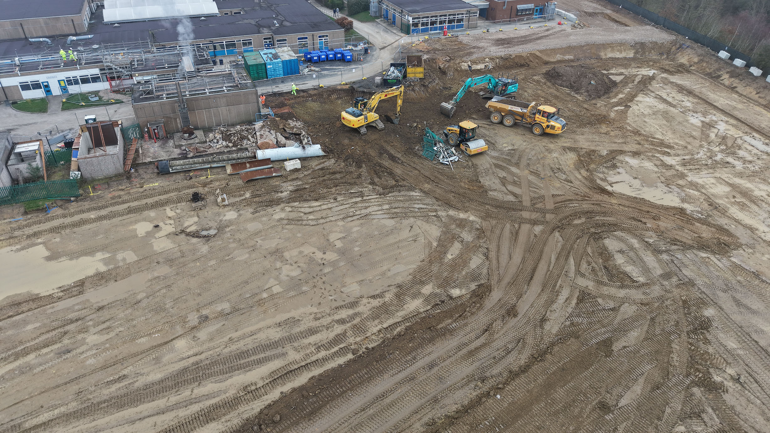 Aerial site photo – 4 March 2026