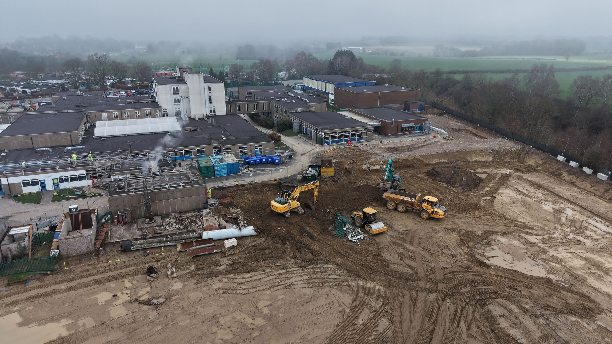Aerial site photo – 4 March 2026