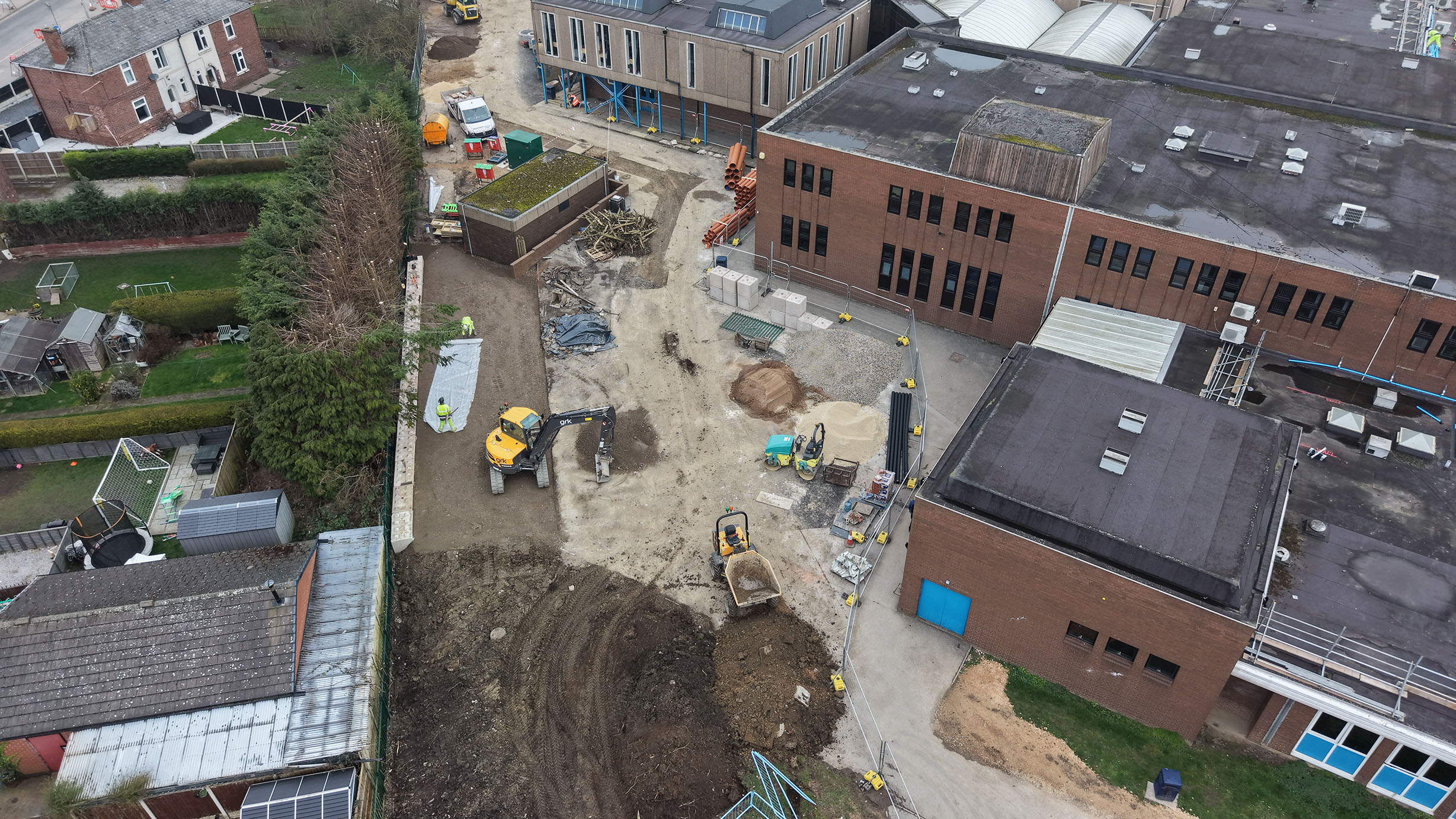 Aerial site photo – 4 March 2026