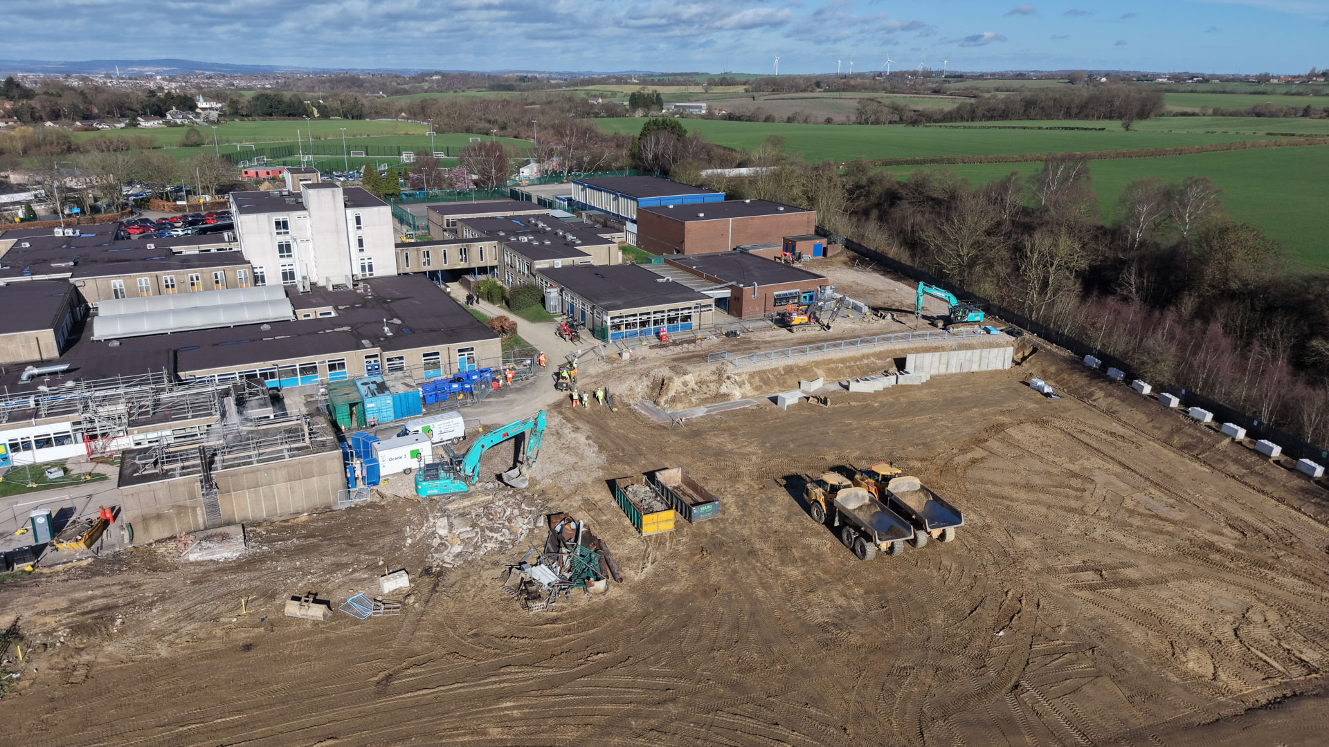Aerial site photo – 10 March 2026