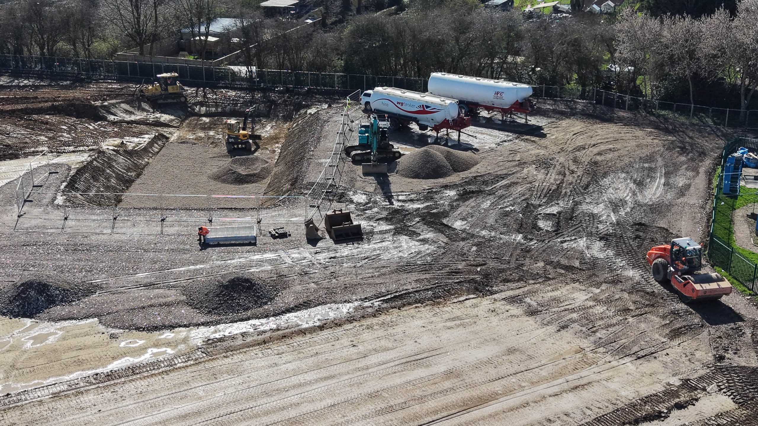 Aerial site photo – 17 March 2026