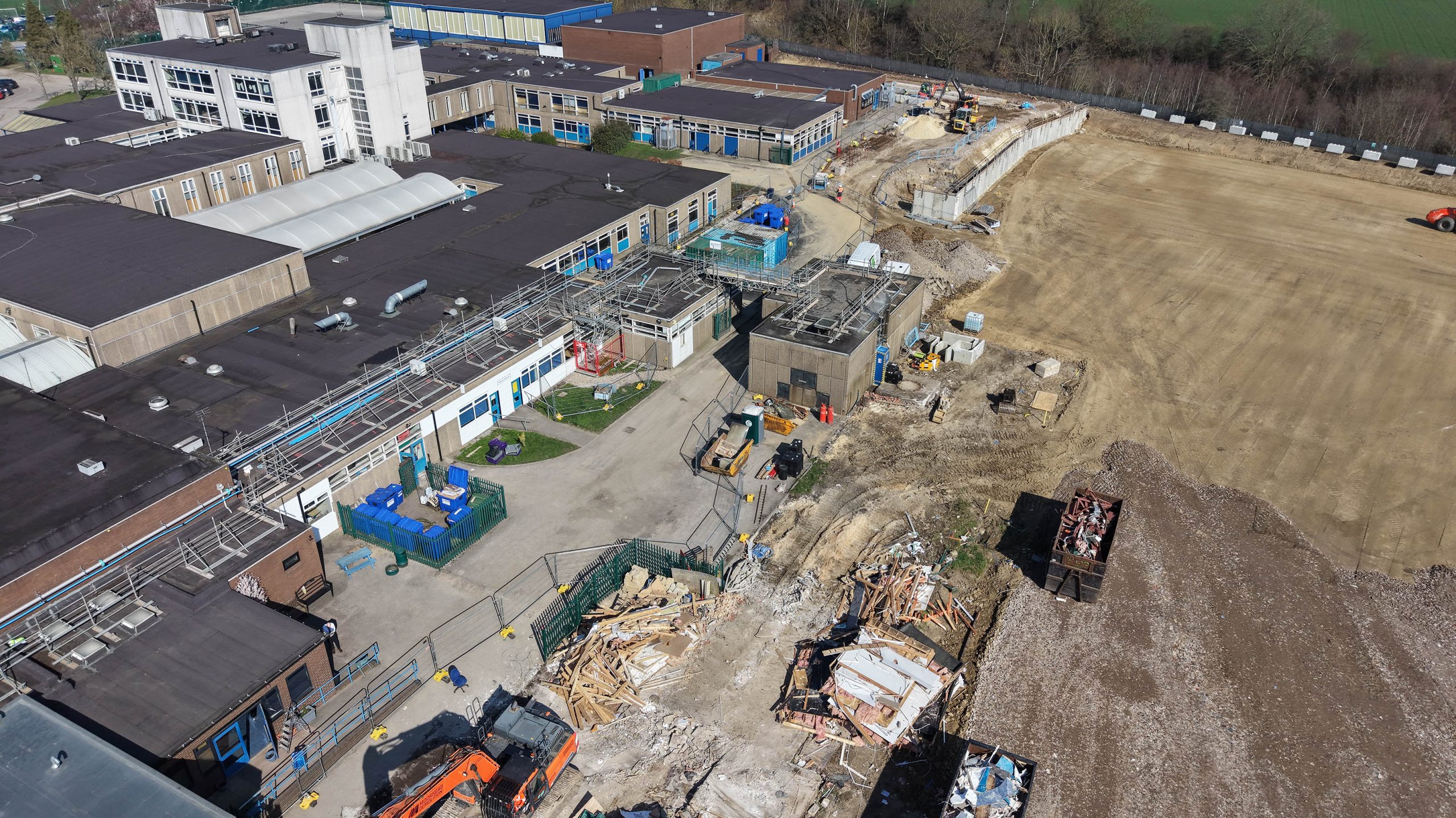 Aerial site photo – 19 March 2026