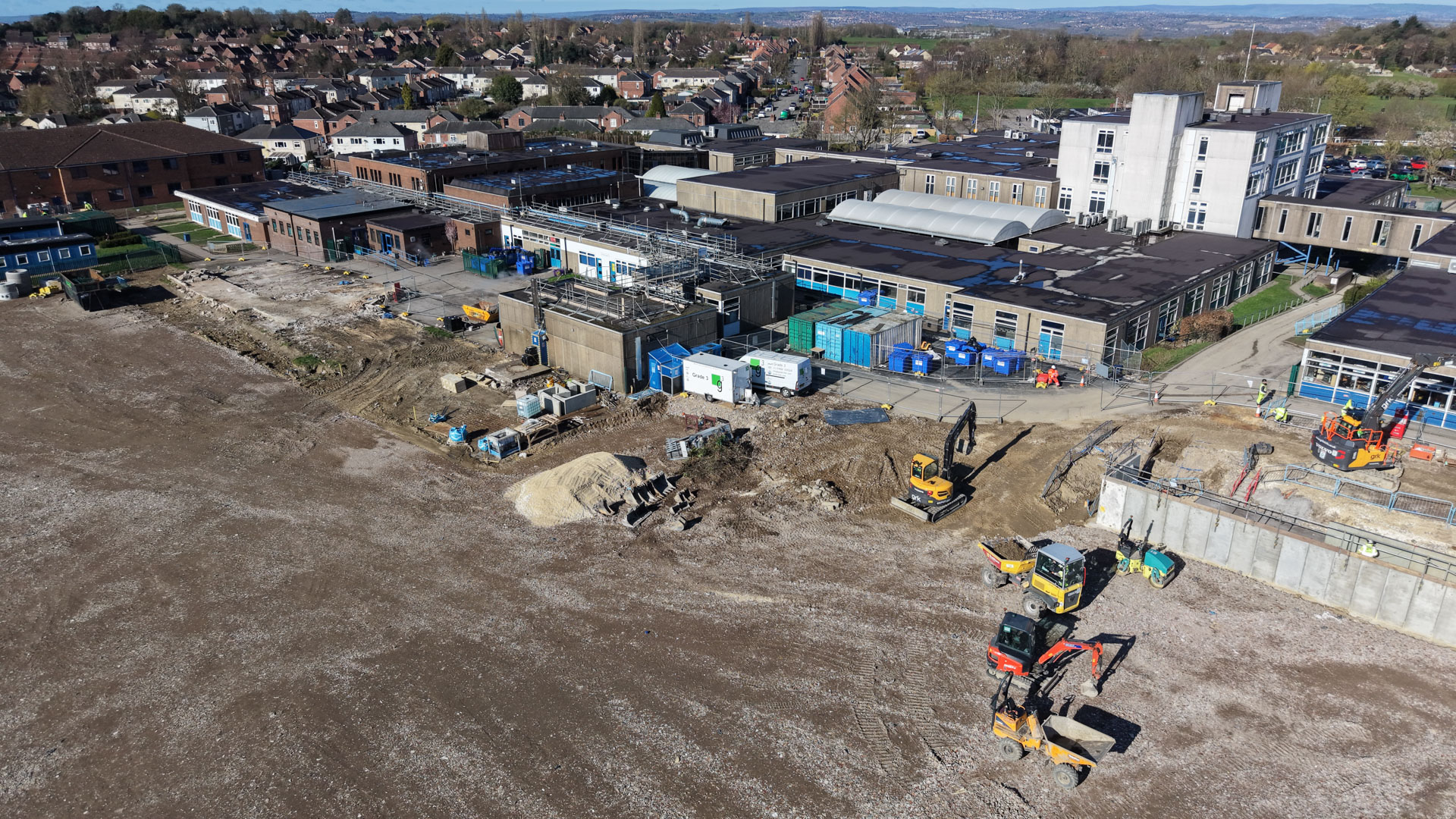 Aerial site photo – 26 March 2026