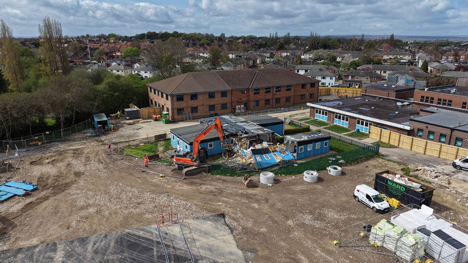 Aerial site photo – 16 April 2026