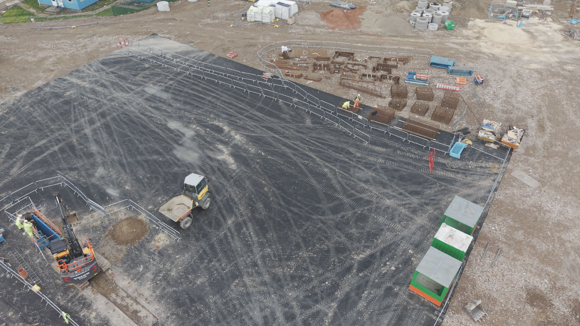 Aerial site photo – 16 April 2026