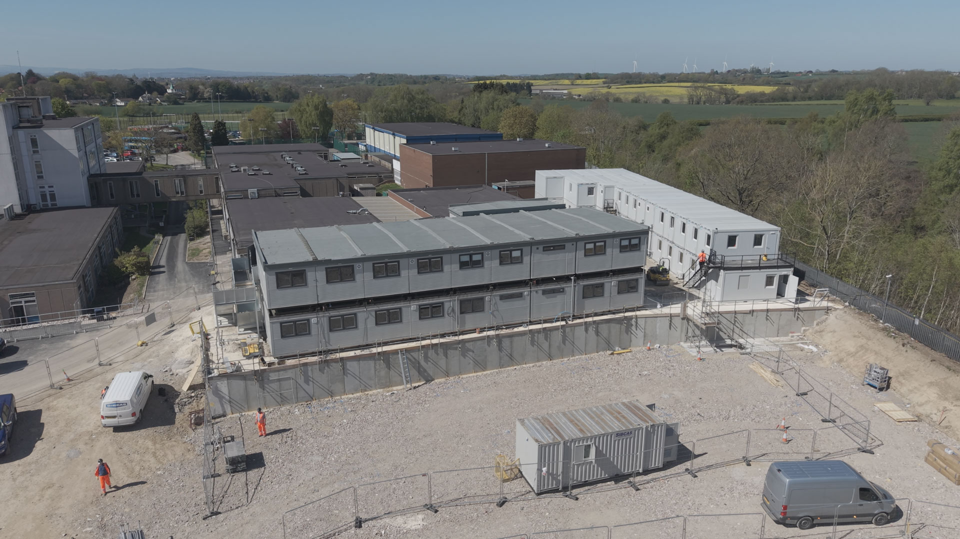 Aerial site photo – 23 April 2026