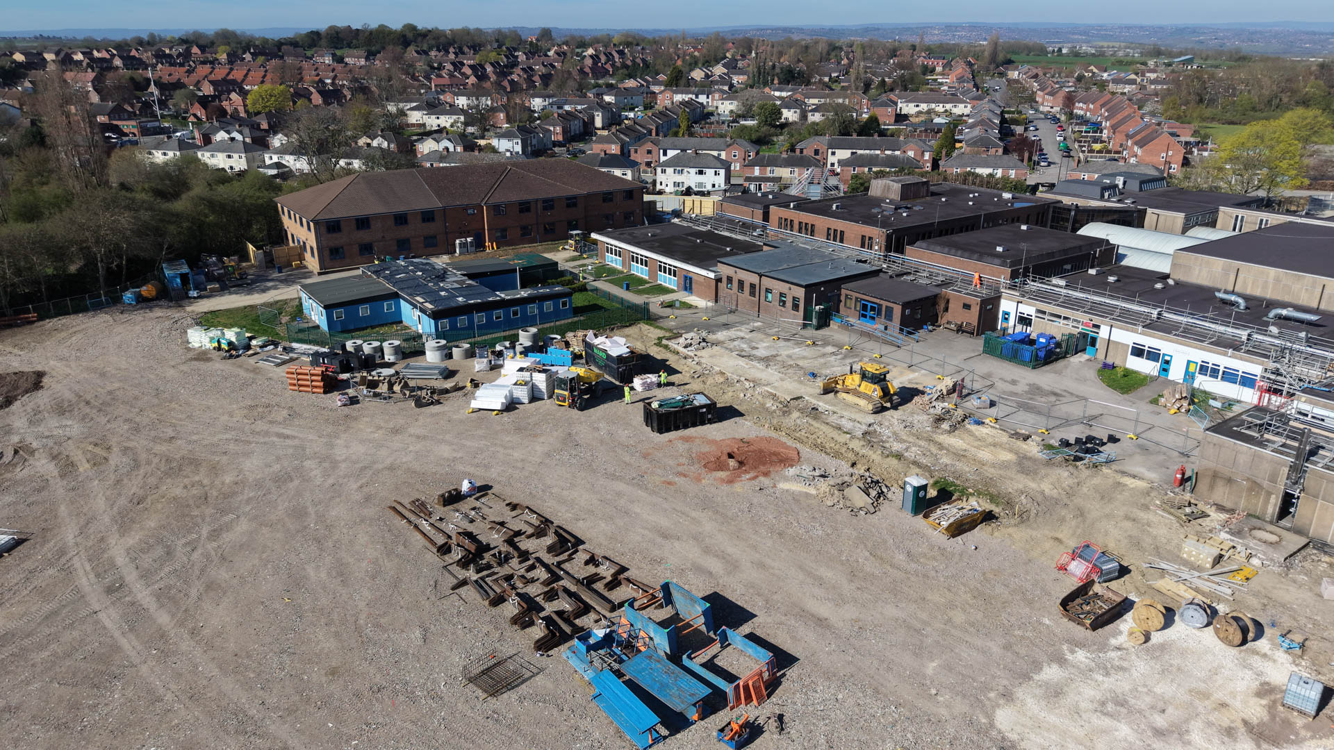 Aerial site photo – 7 April 2026