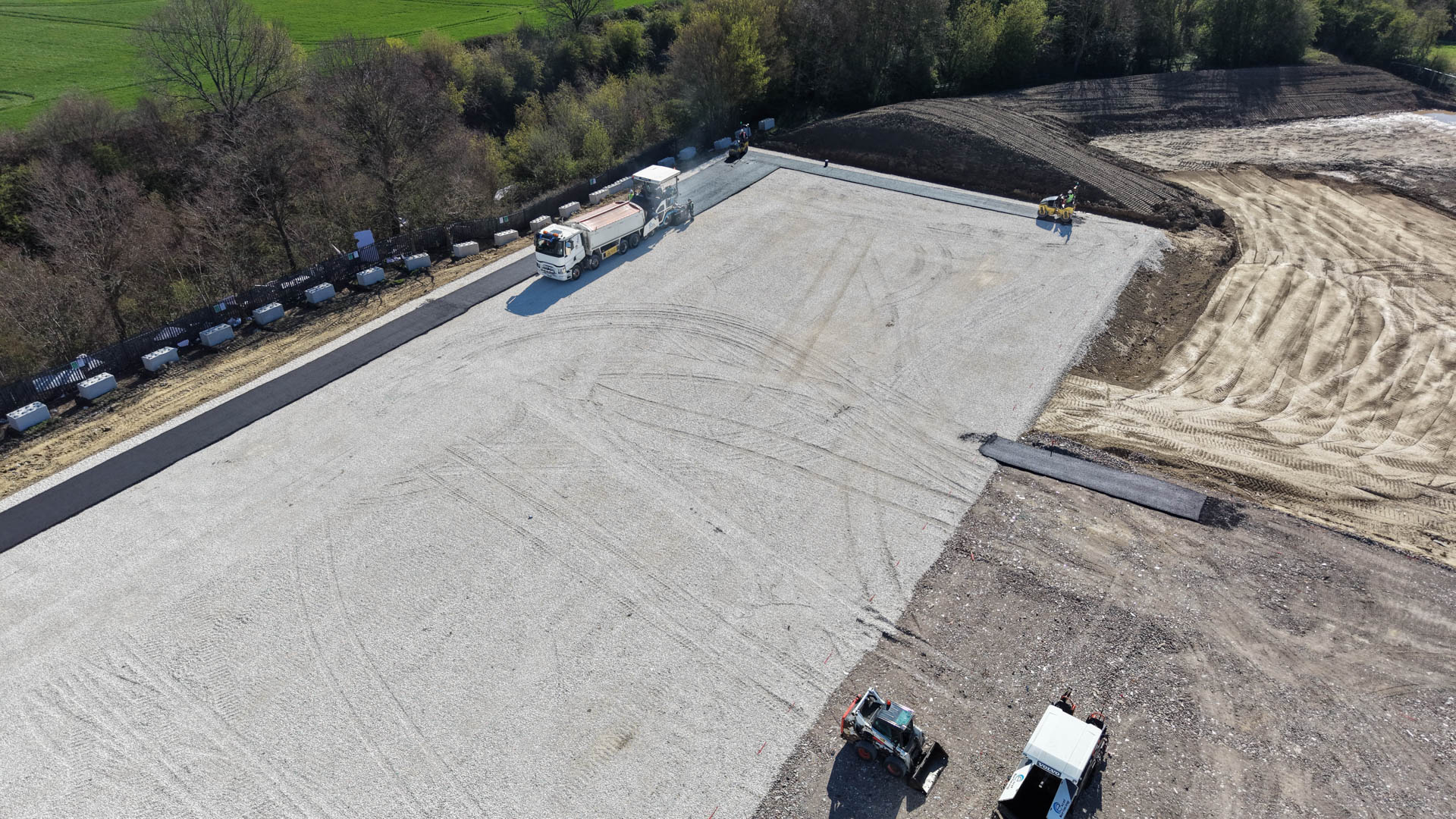 Aerial site photo – 7 April 2026