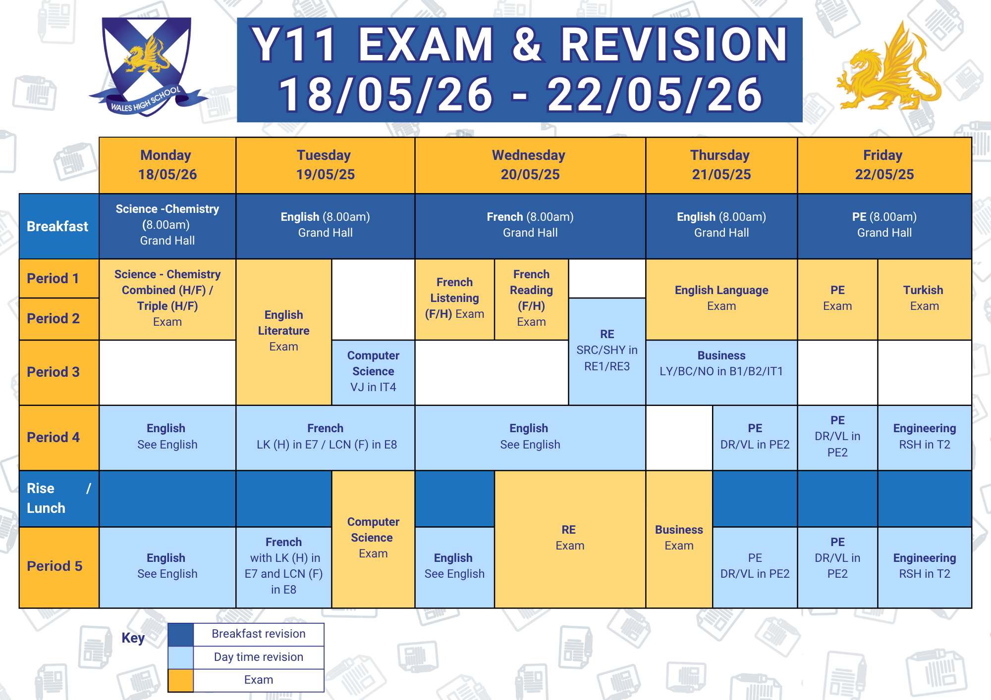 Year 11 Exam Schedule 18.05.26 (2)