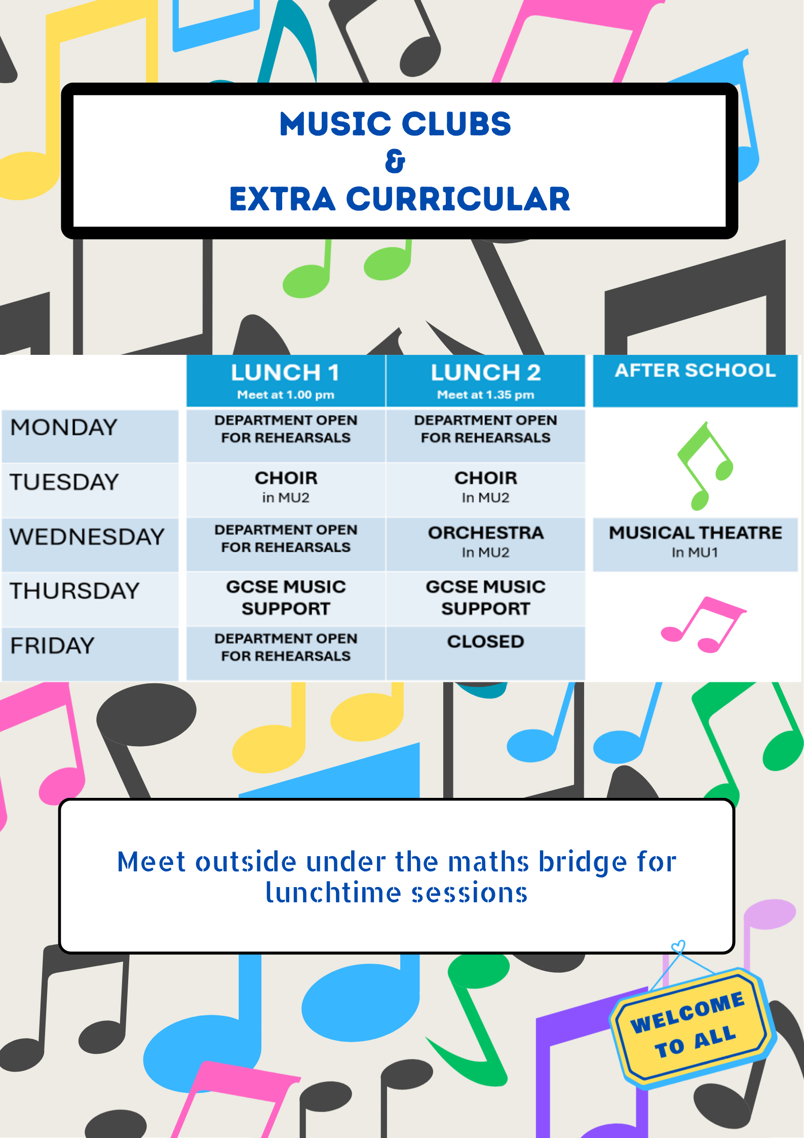 Music Club poster